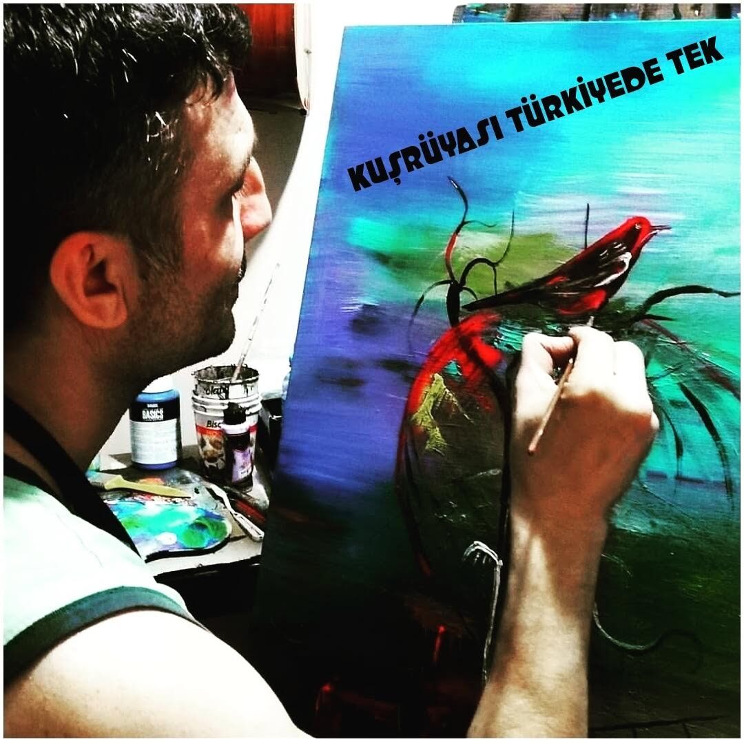 Kuş Rüyası serisinden Bora Dervişoğlu tablosu (061)