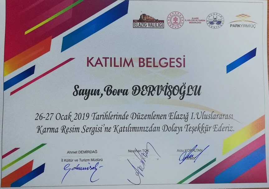 Sergi afişi, davetiye veya katılım belgesi (arşiv taraması) (012)