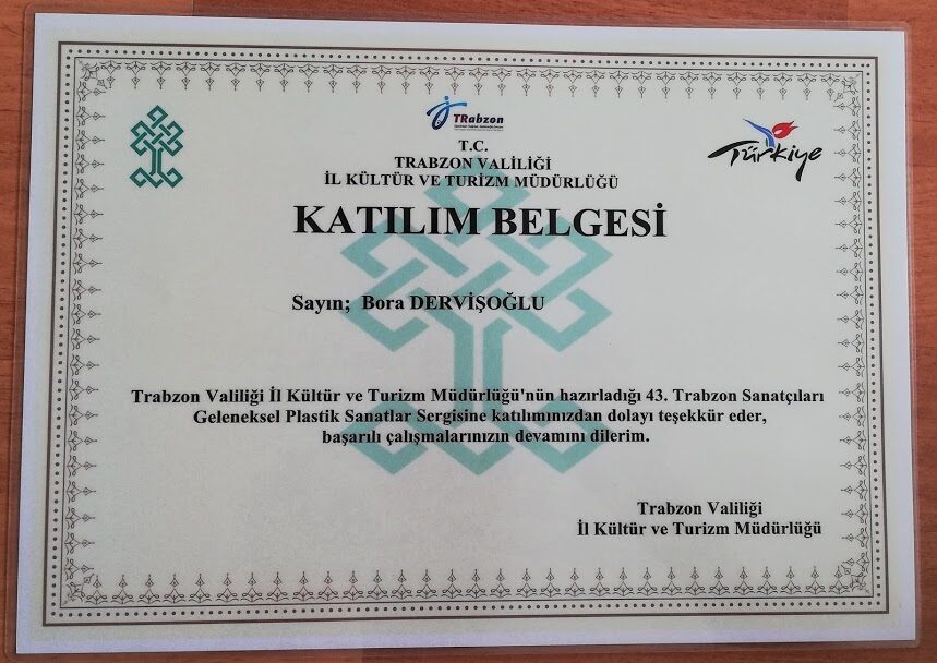 Sergi afişi, davetiye veya katılım belgesi (arşiv taraması) (018)