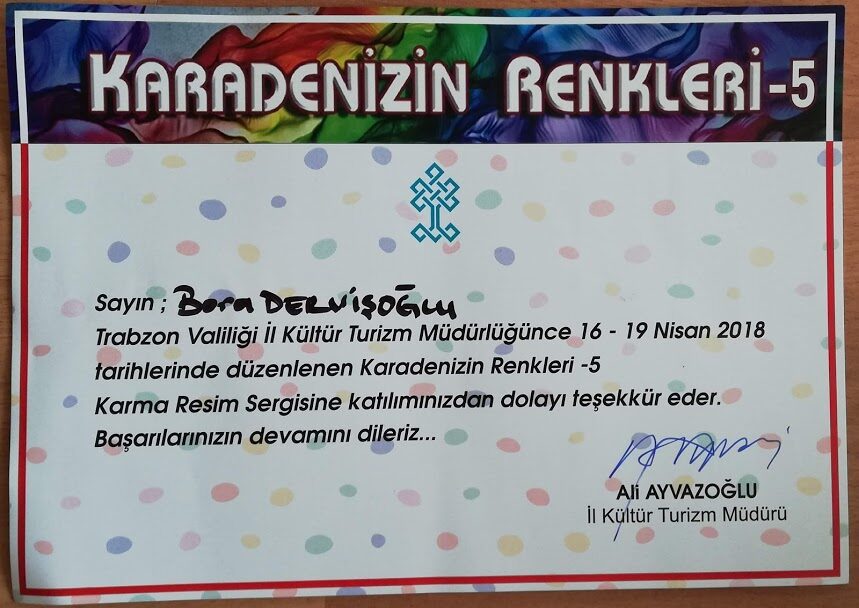 Sergi afişi, davetiye veya katılım belgesi (arşiv taraması) (022)